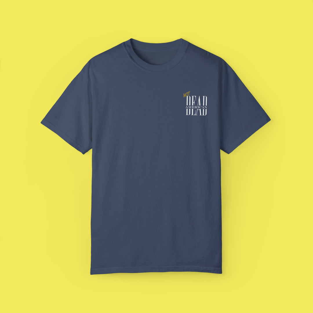 Not Dead American Actually Saosin T Shirt (White Print)